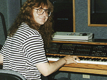 Chris Playing Synclavier