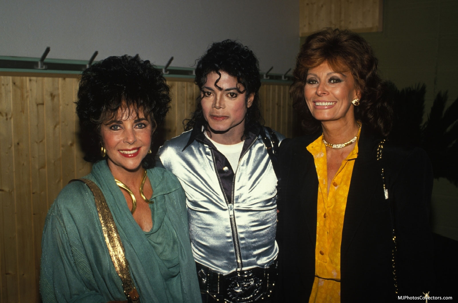 MJ, Elizabeth Taylor, Sophia Loren